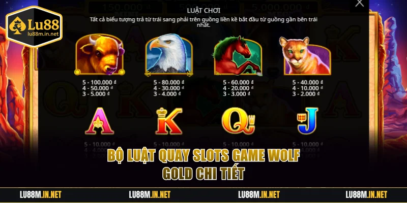 Biểu tượng cùng thể lệ chơi Wold Gold chi tiết