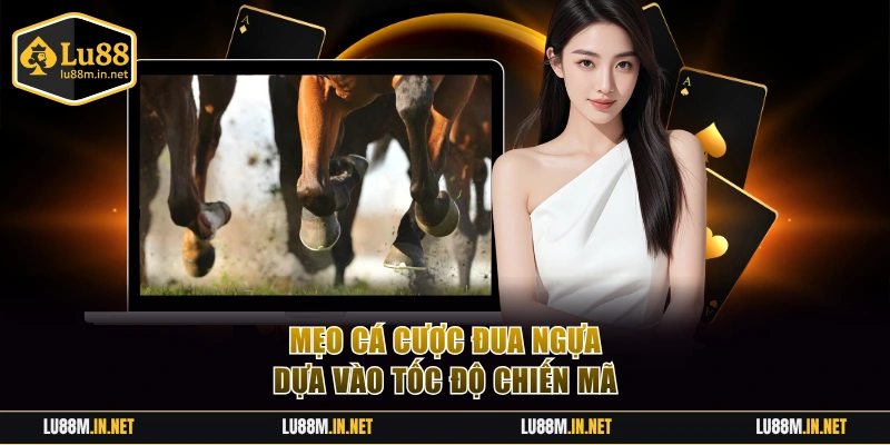 Mẹo cá cược đua ngựa dựa vào tốc độ chiến mã